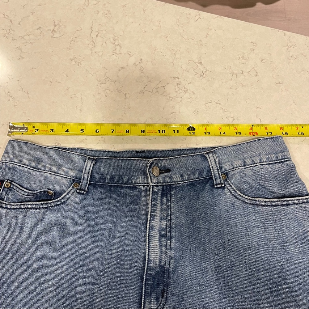 MENS CUTTER & BUCK NORMAL WASH JEANS DENIM SIZE 36 x 30 STRAIGHT LEG JEAN SUMMER - Picture 16 of 16